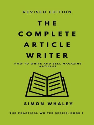 cover image of The Complete Article Writer